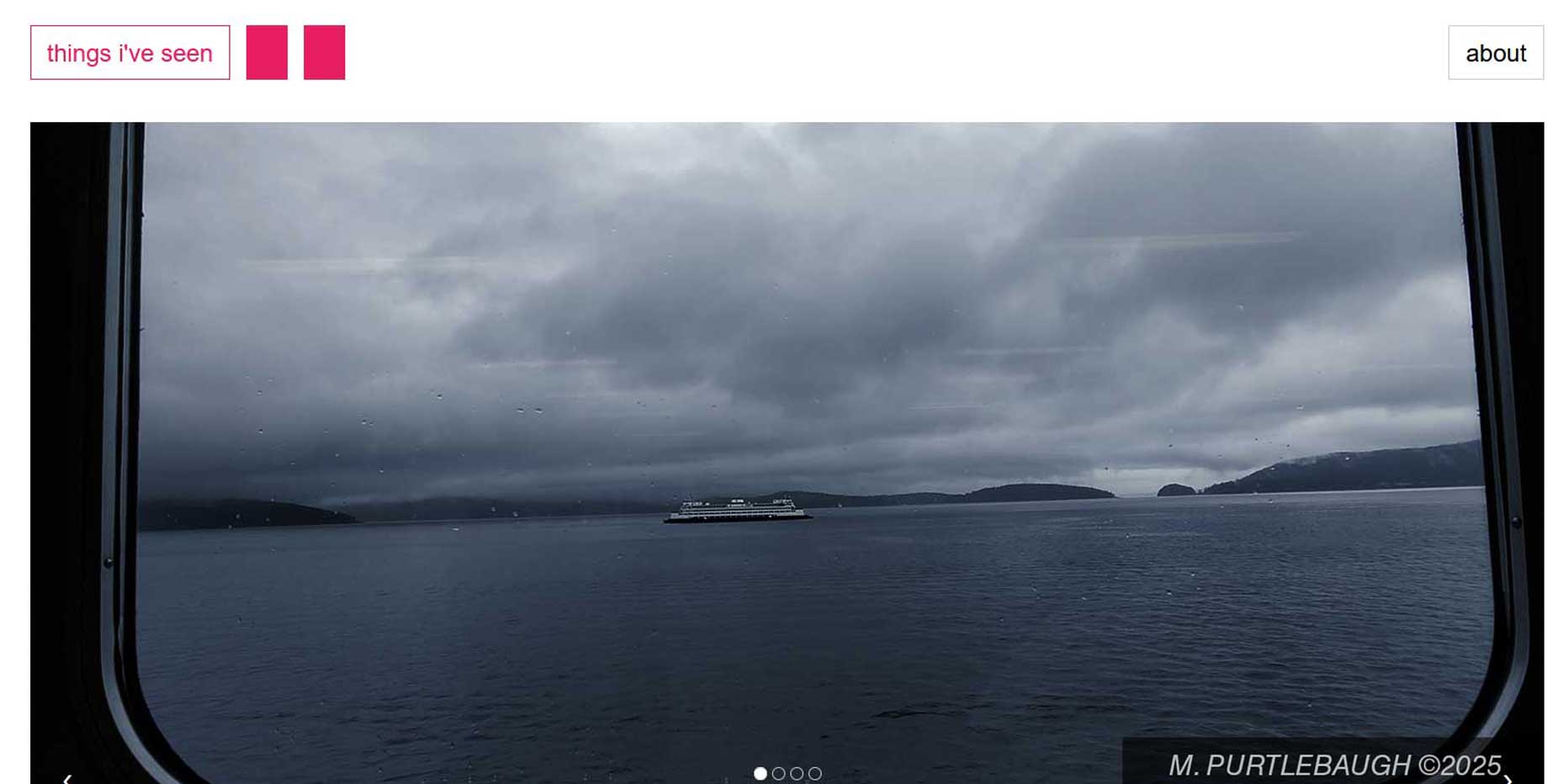 things i've seen - photography portfolio