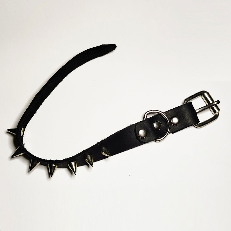 spike leather cuff